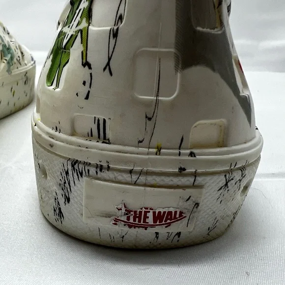 Daniel Johnston Vans Slip On Trek Slides ( Austin TX release only) (MB2) RARE